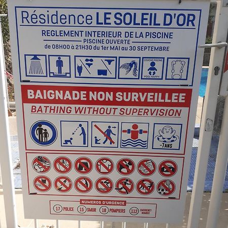 T2 Bord de mer Saint Aygulf Exterior foto